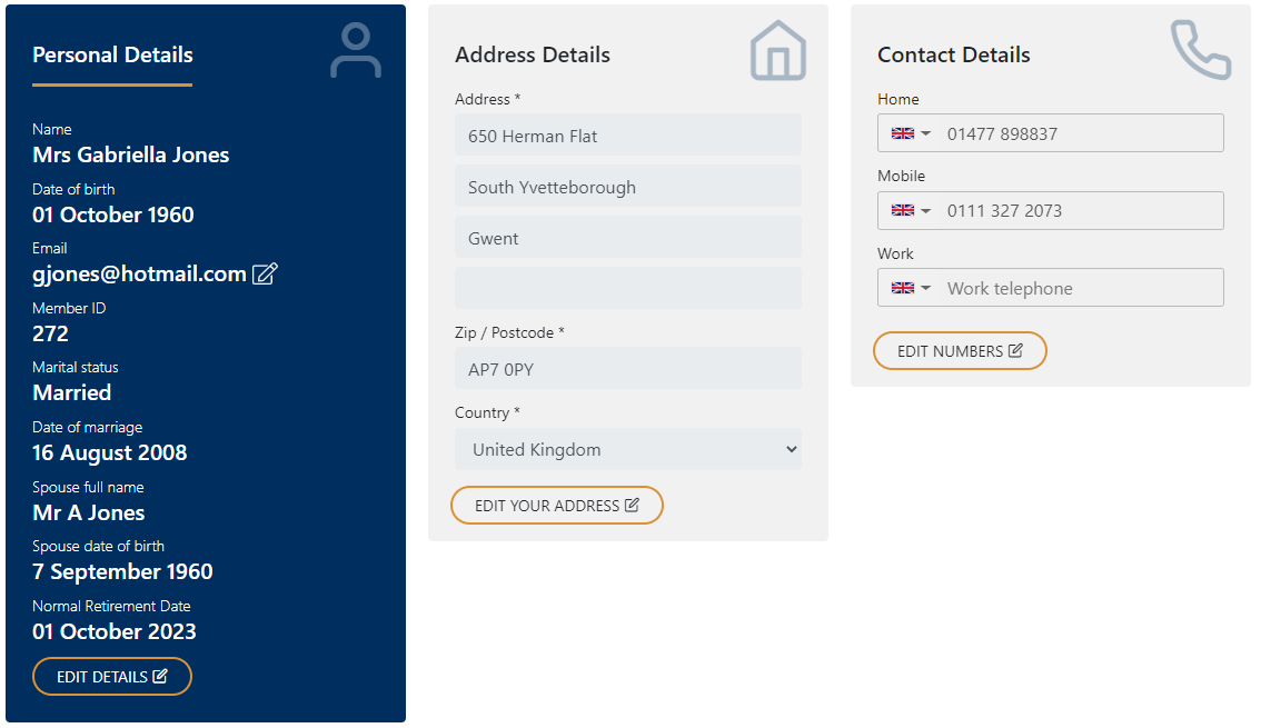 Illustration of a member website feature