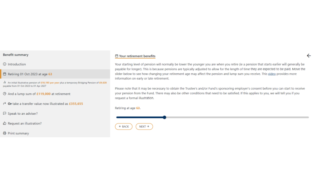 Illustration of a member website feature